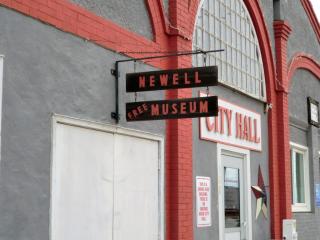 Newell Museum Sign
